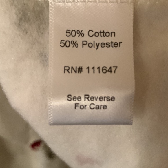 Fifth-Sun white w/kittens with Santa hats scoop-neck sweatshirt size 3x - Picture 10 of 11